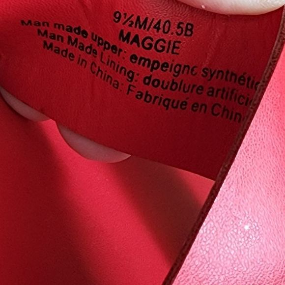 Marc New York Maggie red platform strappy Espidrille sandals 9.5 new!!! - Picture 3 of 5